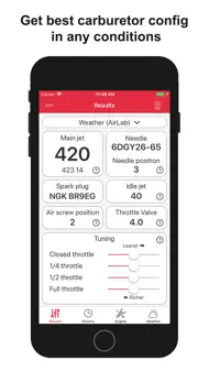 Jetting for Honda CR 2T Moto iphone bilder 0