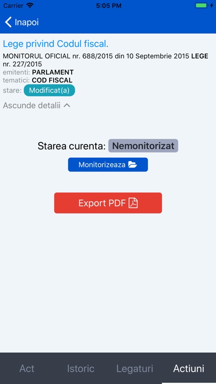 Lex Progam Legislativ screenshot-7