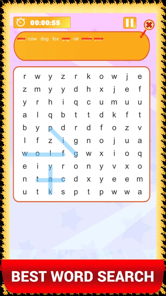 #1. Word Search Games: Puzzles App (iOS) 由: Learning Apps
