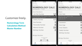 Numerology Calc for Diviners screenshot