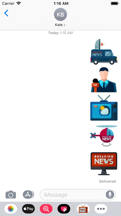 News Stickers