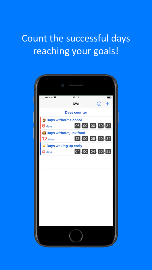 #1. DWI : Days counter (iOS) Podle: Tulio Calazans