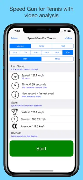 Game screenshot Speed Gun For Tennis mod apk