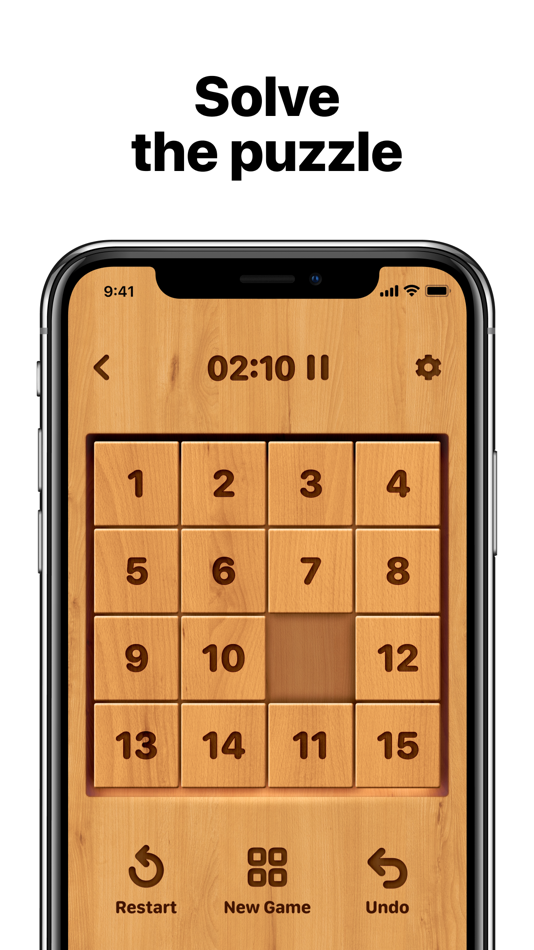 15 Puzzle: Classic Number Game - 1.6 - (iOS)