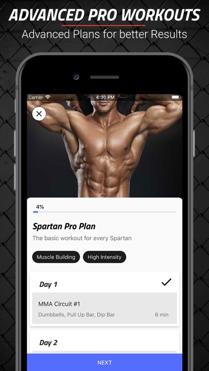 MMA Spartan Workouts Pro
