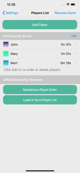 Game screenshot URGO Game Turn Tracker hack