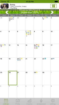 WomanLog Baby Pro Calendar iphone bilder 0