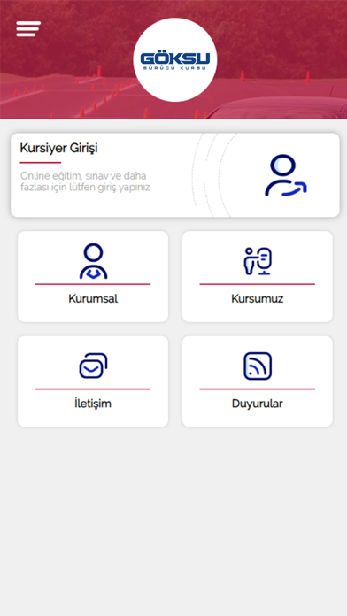 Screenshot #1 pour Göksu Sürücü Kursu