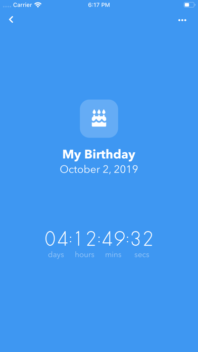 Screenshot #2 pour Countdown Days - Day Count