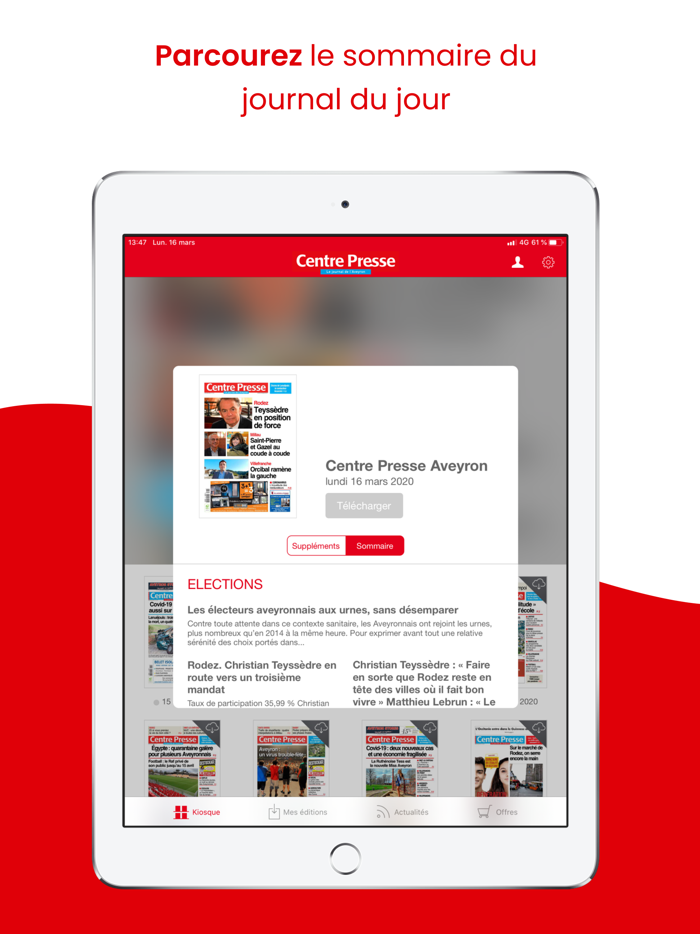 Centre Presse Le Journal