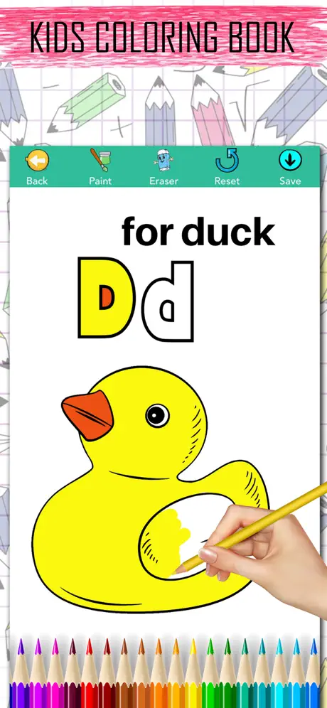 Kids Coloring book educational