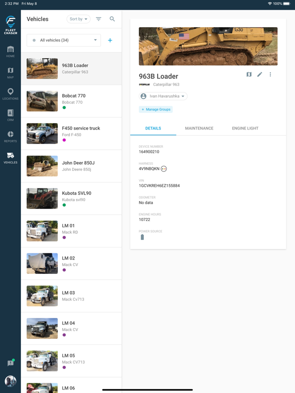 Screenshot #5 pour Fleet Chaser Console