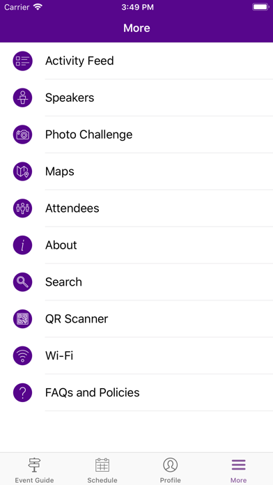 NYU Alumni Weekend screenshot