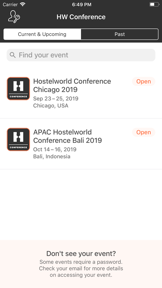 Hostelworld Conference screenshot
