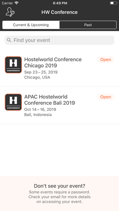 Screenshot #2 pour Hostelworld Conference