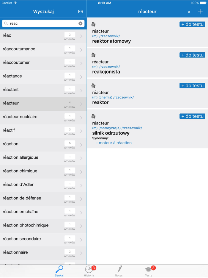 Leksyka Francusko Polski