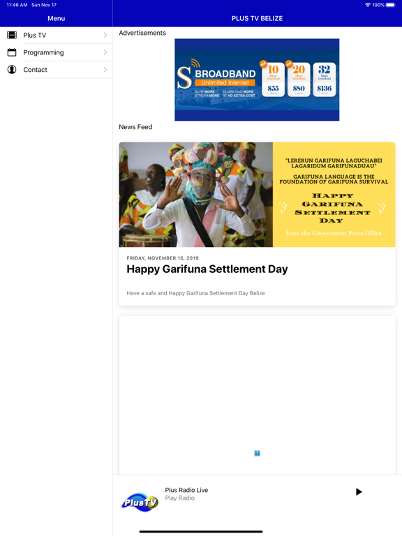 Screenshot #5 pour Plus TV Belize