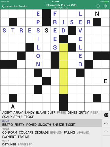 Fill-In Crosswords (Word Fit) screenshot 2