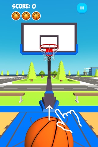 バスケットボール チャレンジ  3Dのおすすめ画像4