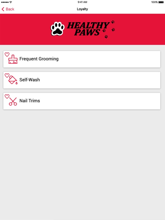 Healthy Paws LLC iPad screenshot 3 - Business app