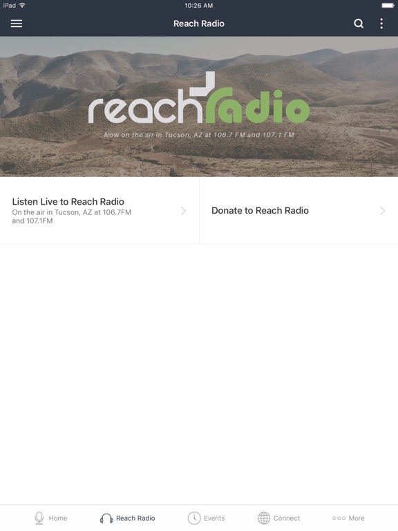 Calvary Tucson: Robert Furrow iPad screenshot 2 - Lifestyle app