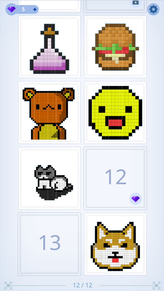 #3. Pixel Mines (iOS) 由: Cogoo Inc.