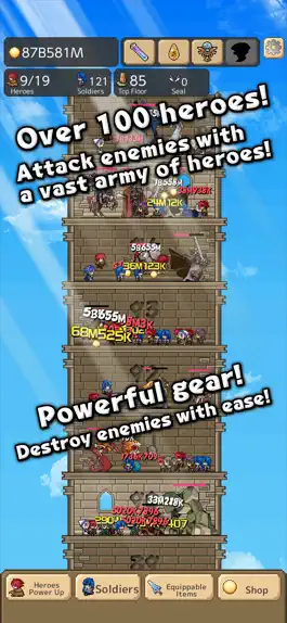 Game screenshot Tower of Hero apk