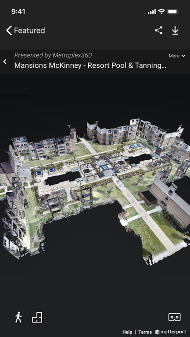 Screenshot #3 pour Matterport 3D Showcase