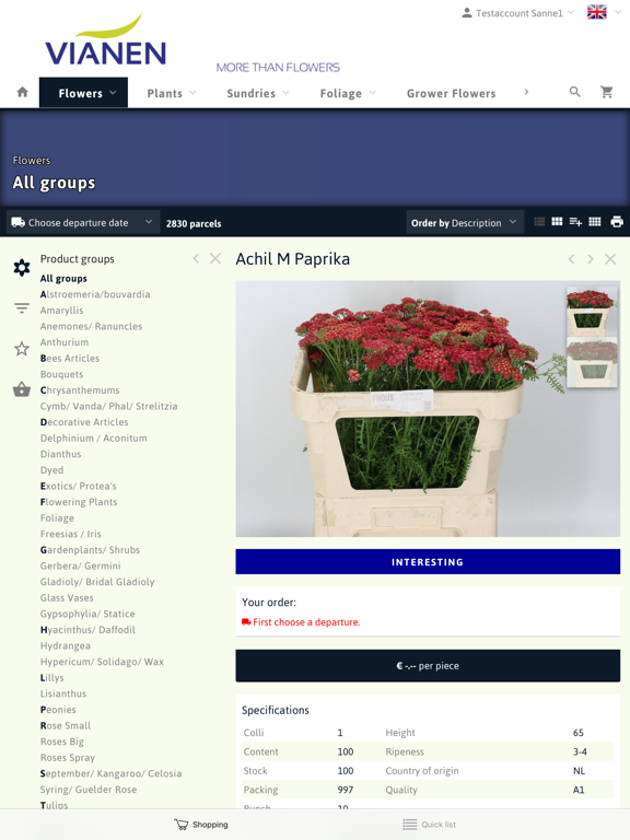 Screenshot #5 pour Vianen Flowerexport