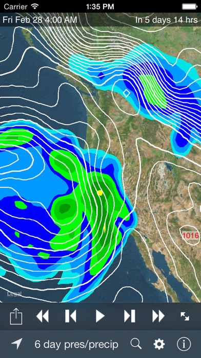 NOAA SuperRes Radar US Screenshot