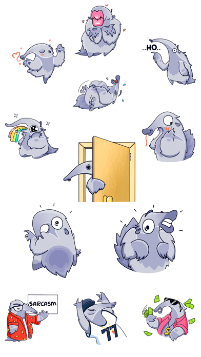 Screenshot #1 pour Anteater Stickers