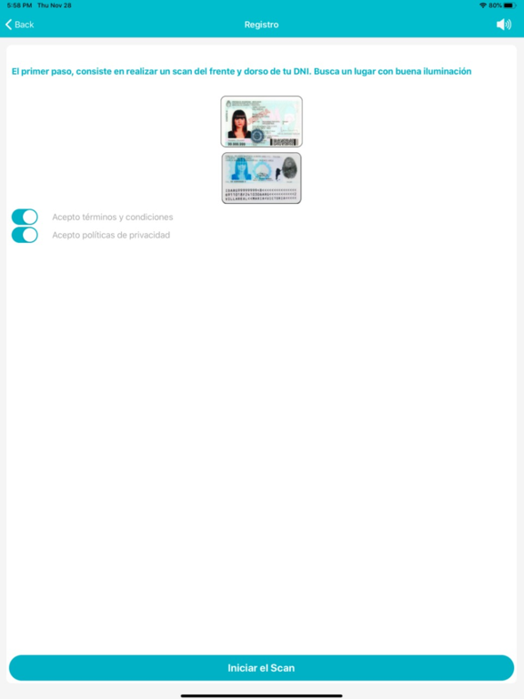 TuID Vida iPad screenshot 2 - Utilities app