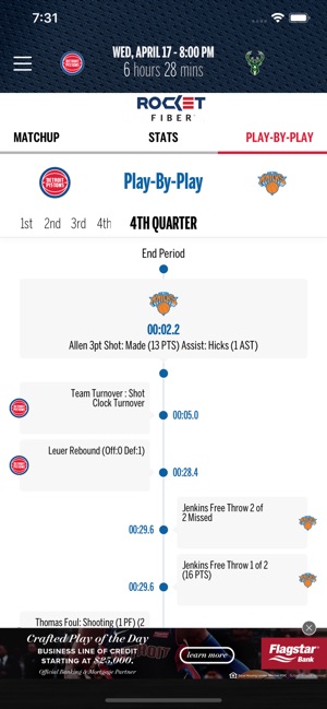 Detroit Pistons(圖4)-速報App