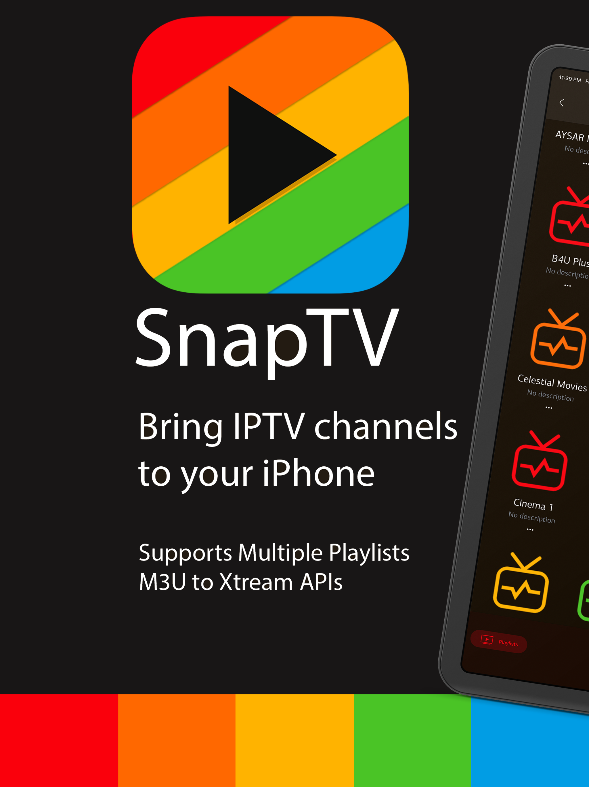 Snap IPTV Tube Live TV Player