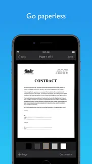 jotnot scanner app pro iphone screenshot 2