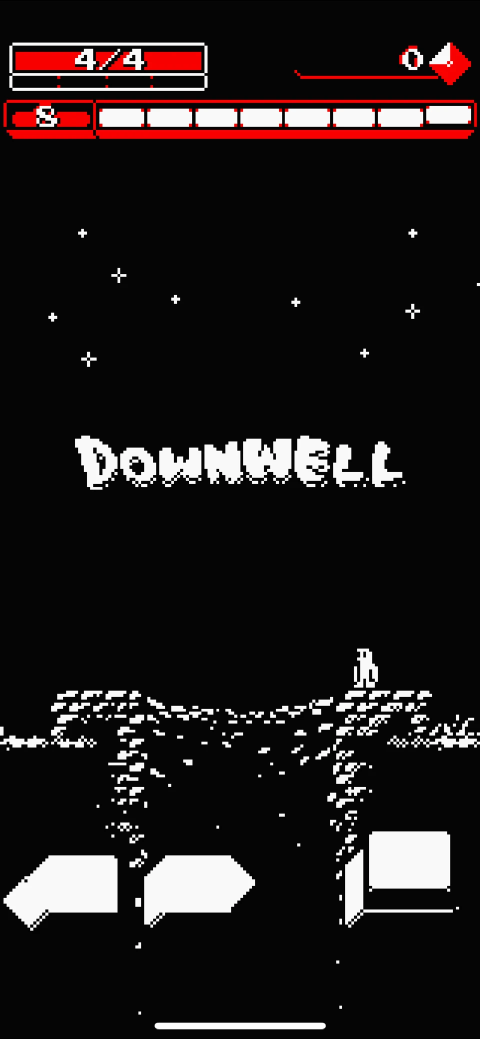 Downwell screenshot