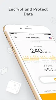 vpn in touch iphone screenshot 1