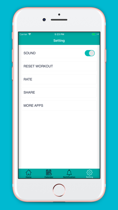 Home Exercise : Daily Workout Screenshot