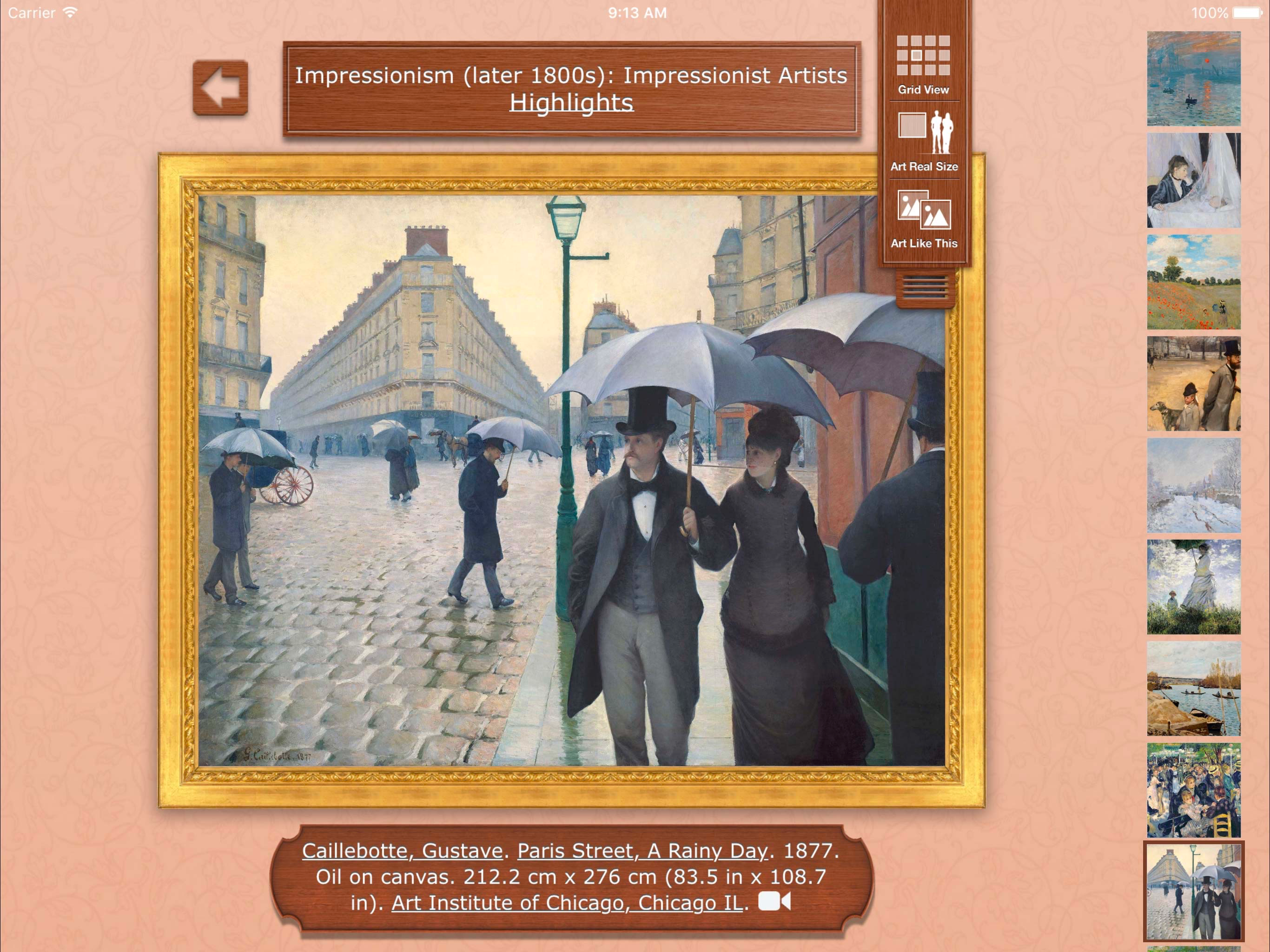 Art Authority for iPad screenshot 3