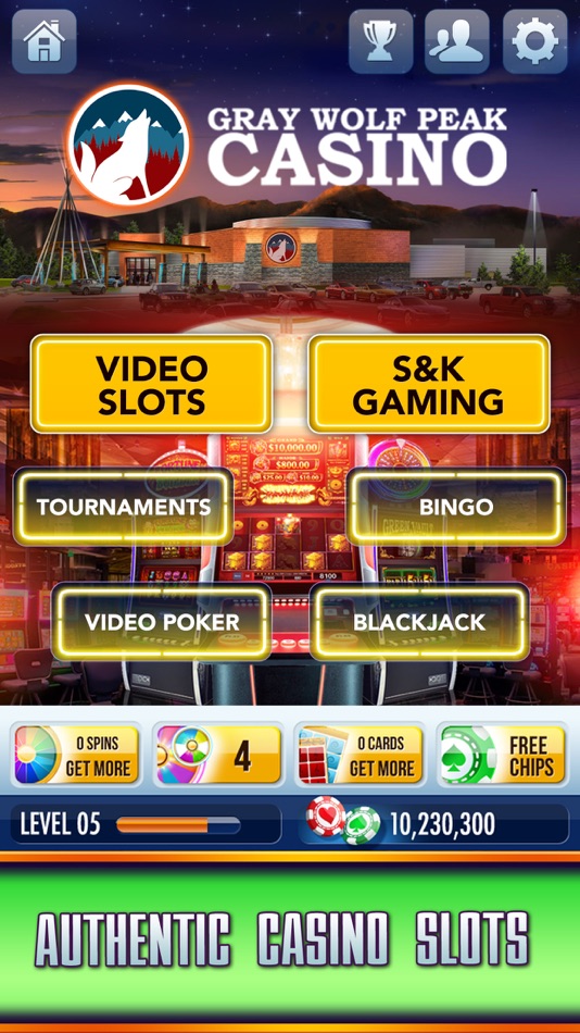 Gray Wolf Peak Casino Slots - 1.1.2 - (iOS)