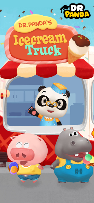 ‎Dr. Panda's Ice Cream Truck Screenshot