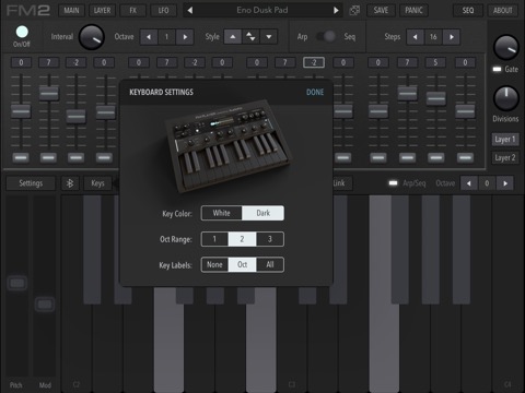 AudioKit FM Player 2: DX Synthのおすすめ画像1