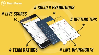 TeamForm - Soccer Predictions Screenshot