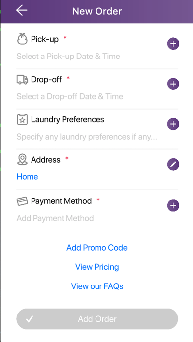 The Clothesline Laundry iPhone screenshot 4 - Business app