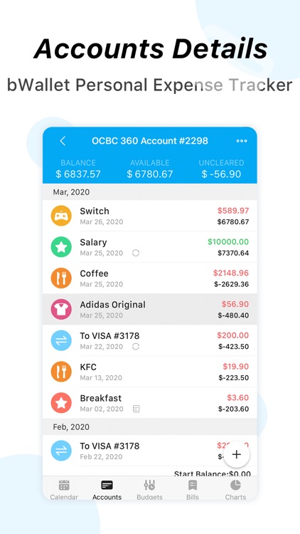 bWallet - Expense Tracker