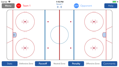 iTrackHockey - Hockey Stats Screenshot