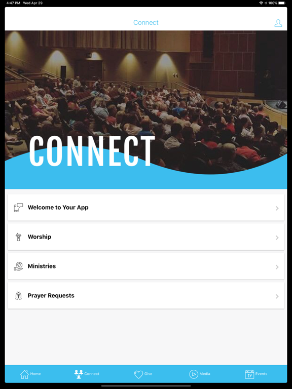 Family of Grace Connect iPad screenshot 2 - Lifestyle app