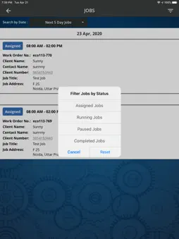 Work Force Tracker FSM screenshot 8