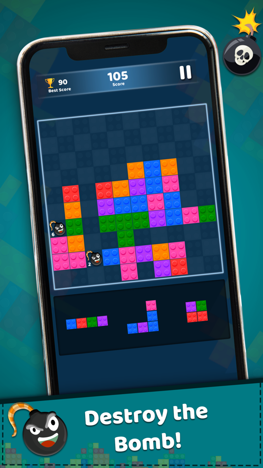 #3. Brick Blocks -The board puzzle (iOS) 由: Neelkanth Krishnamurthy