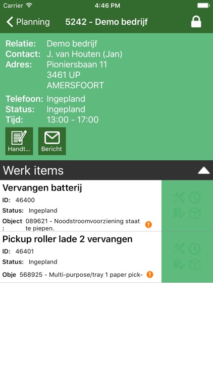 Centix Werkbon screenshot-3